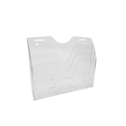 [AZO-ORG-3233CR] Organizador de documentos Sablón oficio color cristal