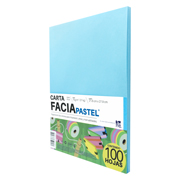 [COP-PAP-ARCAZUL] Papel Facia Pastel carta color azul 75 gr