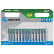 [STE-PIL-AAA12] Pila alcalina AAA STEREN blister 12 pzas.