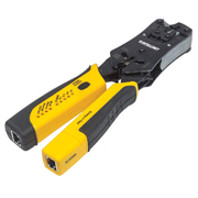 [IC-CO-780124] Pinza Intellinet p/crimpear rj11/RJ45 probador