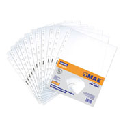 [MAE-PRH-PH100B] Protector de hojas mae tamaño carta bolsa con 100 piezas