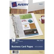 [AVE-PRH-76025] Protector tarjetas de presentacion AVERYtamaño esquela