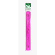 [DEV-REG-GE51] REGLA SUPER FLXIBLE DEVEK, 30 CM. ROSA .
