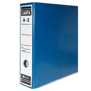 [KYM-REG-ARCOAZ] Registrador arcoiris KYMA tamaño carta azul 1 pieza