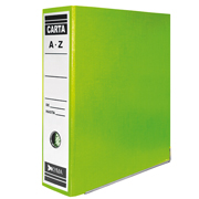 [KYM-REG-ARCOVE] Registrador arcoiris KYMA tamaño carta verde 1 pieza