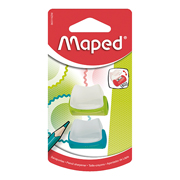 [MPD-SAC-063110Z] Sacapuntas vivo Maped 1 orificio 2 piezas colores surtidos