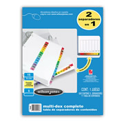 [ACO-SEP-P0446] Separador multidex 15 divisiones ACCO tamaño carta