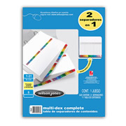 [ACO-SEP-P0447] Separador multidex 31 divisiones ACCO tamaño carta