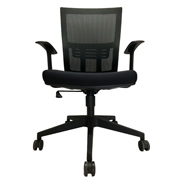 [ERGO-SI-TRENTO] Silla ejecutiva ERGO TRENTO respaldo en malla y asiento en tela