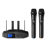 [STE-MIC-810U] Sistema de microfonos inalambricos  STEREN 2 pza