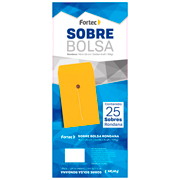 [FTC-SOB-B16KR] Sobre kraft con rondana Fortec esquela caja con 25 piezas