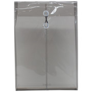 [ESS-SOB-F495H] Sobre porta documentos vertical Oxford oficio color humo