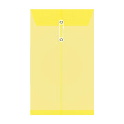 [FTC-SOB-9154] Sobre vertical polipropileno Fortec c ndana, oficio, amarillo, con 12 pzas