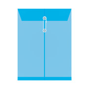 [FTC-SOB-9141] Sobre vertical polipropileno Fortec c/rondana, carta, azul, paquete con 12 pzas