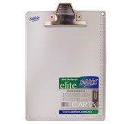 [AZO-TAB-2310AL] Tabla de aluminio Sablón con clip metálico tamaño carta