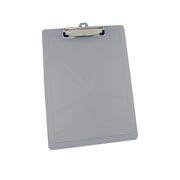 [MAE-TAB-M1371] Tabla plástica tamaño esquela color humocon gancho wire clip