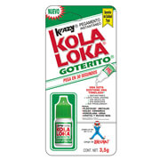 [KOL-PEG-GOTEP] pegamento instantáneo KOLA LOKA gotero 3.5 gramos de cianoacrilato